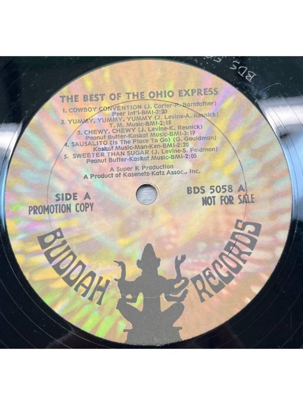 The Ohio Express Very Best Of Vinyl LP 1970s Rock DJ Promo Compilation Buddah - Picture 2 of 8